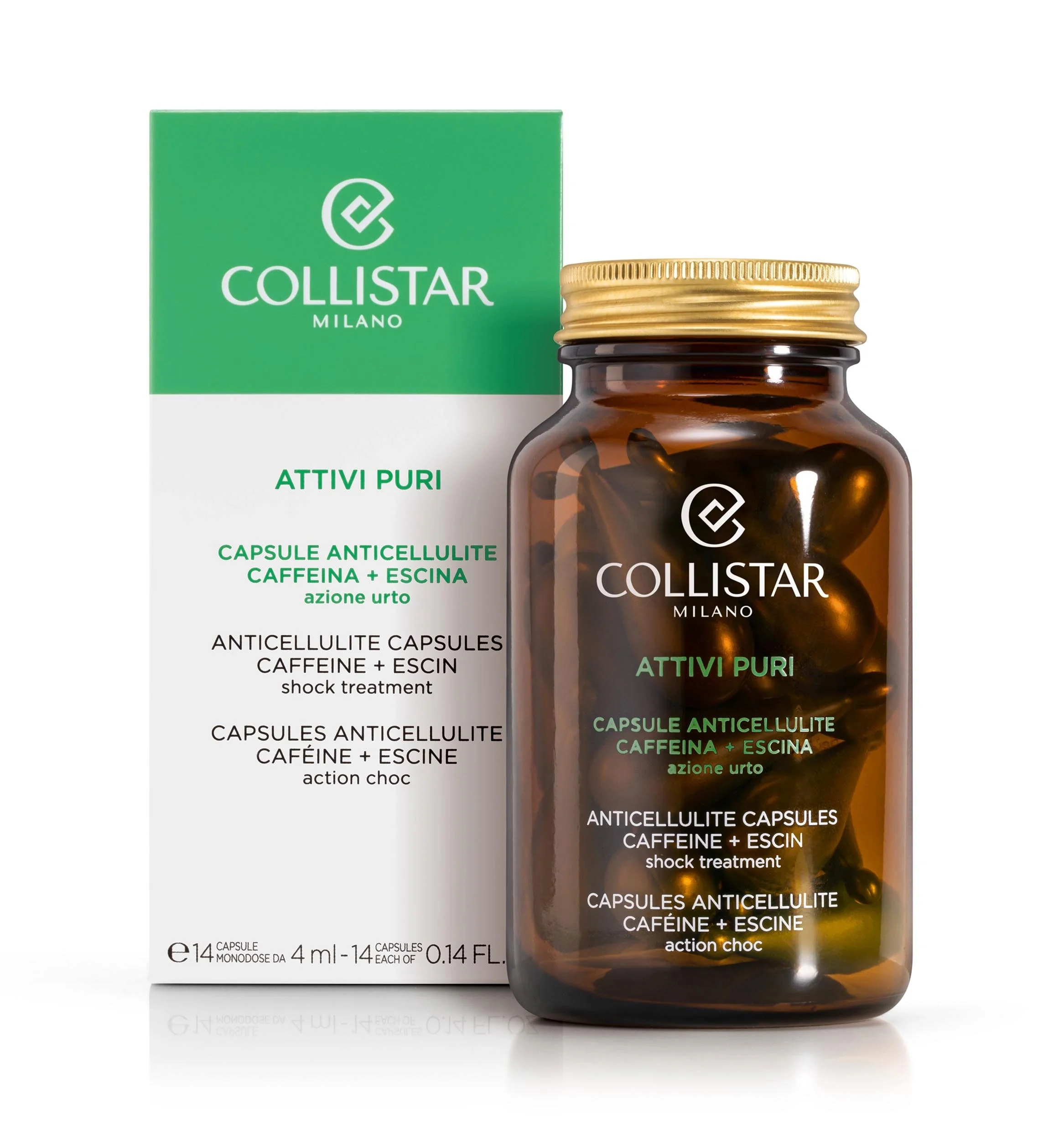 Attivi Puri Capsule Anticellulite Caffeina + Escina - Image 2