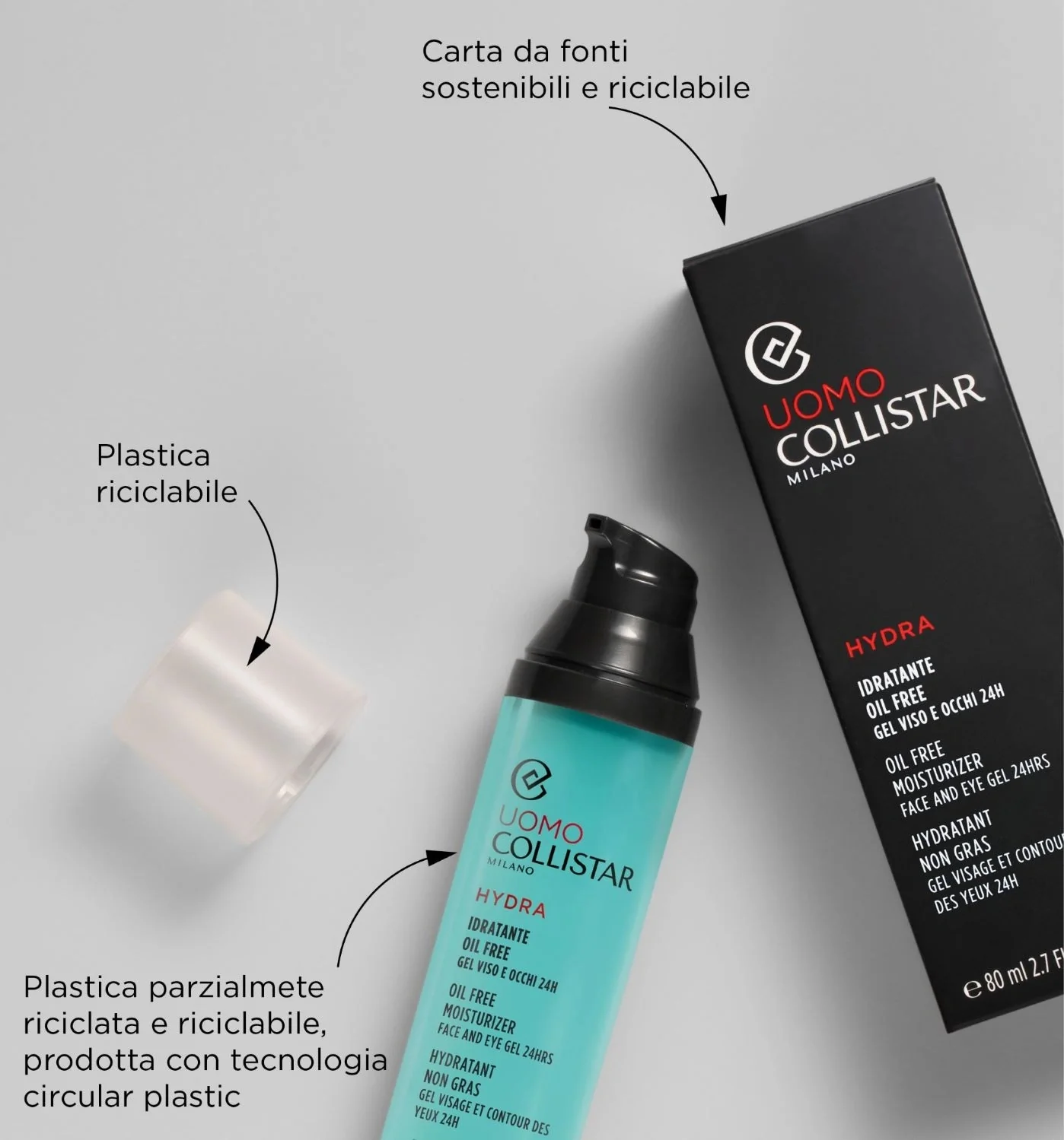 Hydra Idratante Oil free Gel Viso e Occhi - Image 5