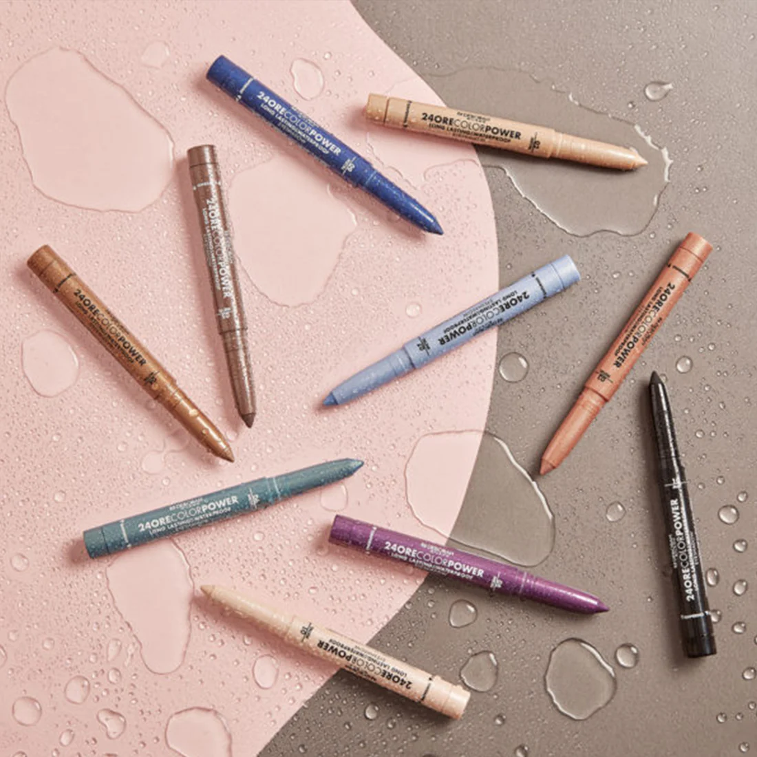 24Ore Color Power Long Lasting & Waterproof Eyeshadows Ombretto Stick - Image 15