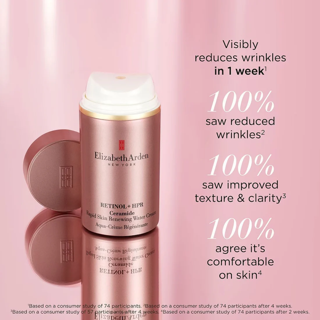 Retinol + HPR Ceramide Water Cream Crema Viso Anti-Età Idratante con Retinolo - Image 4