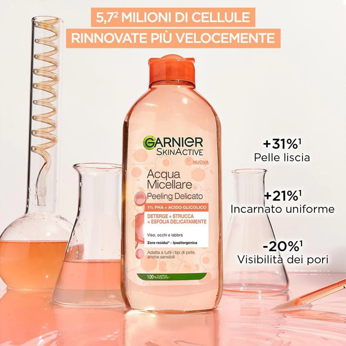 Skin Acctive Acqua Micellare Peeling Delicato - Image 3