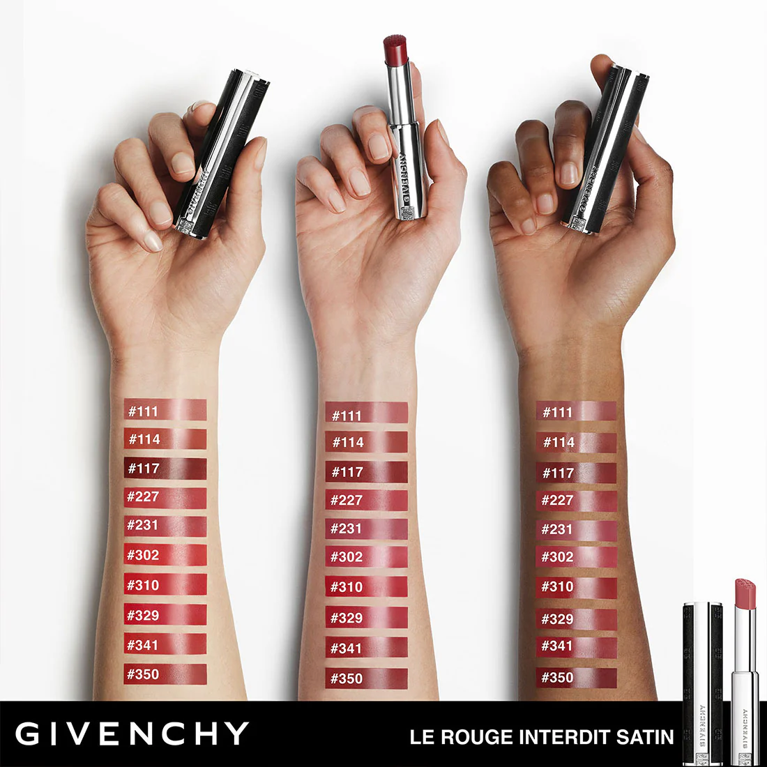 Le Rouge Interdit Satin Rossetto dal finish satinato - Image 3