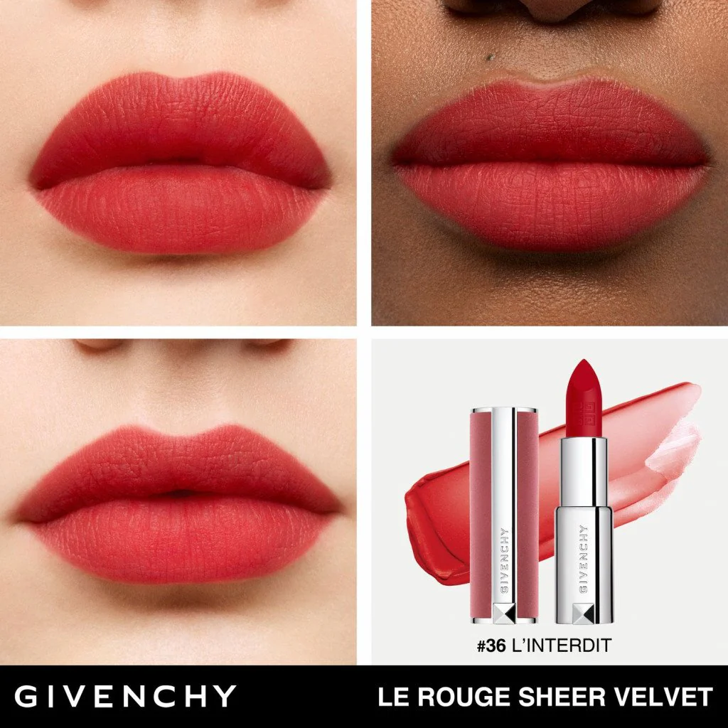 Le Rouge Sheer Velvet Rossetto Mat Refill - Image 14