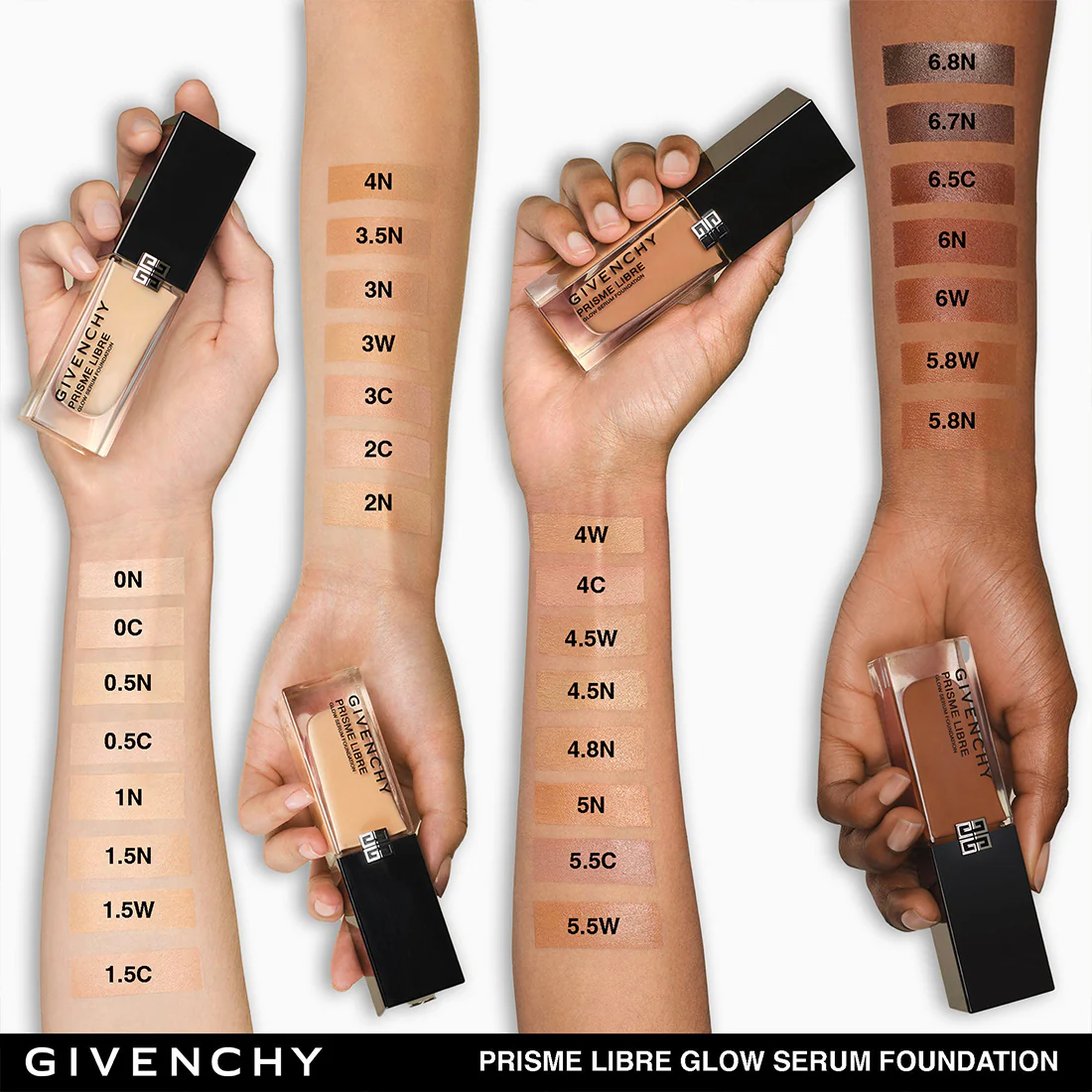 Prisme Libre Glow Serum Fondation Fondotinta Siero Finish Luminoso - Image 47