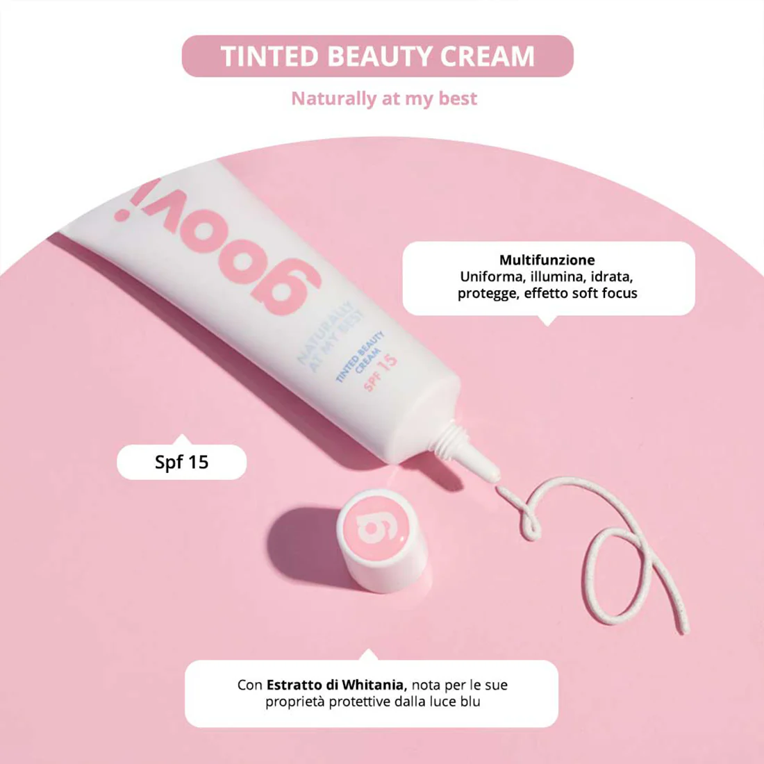 Naturally At My Best Tinted Beauty Cream Crema Colorata Multifunzione - Image 18