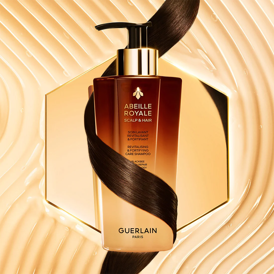 Abeille Royale Scalp & Hair Soin Lavant Revvitalisant & Fortifiant Shampoo Rivitalizzante - Image 3