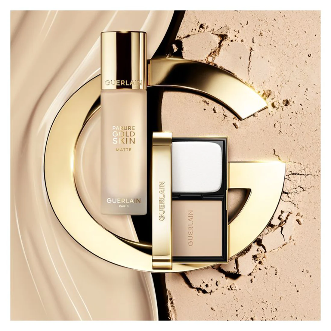 Parure Gold Skin Control Fondotinta Compatto Finish Matte - Image 6
