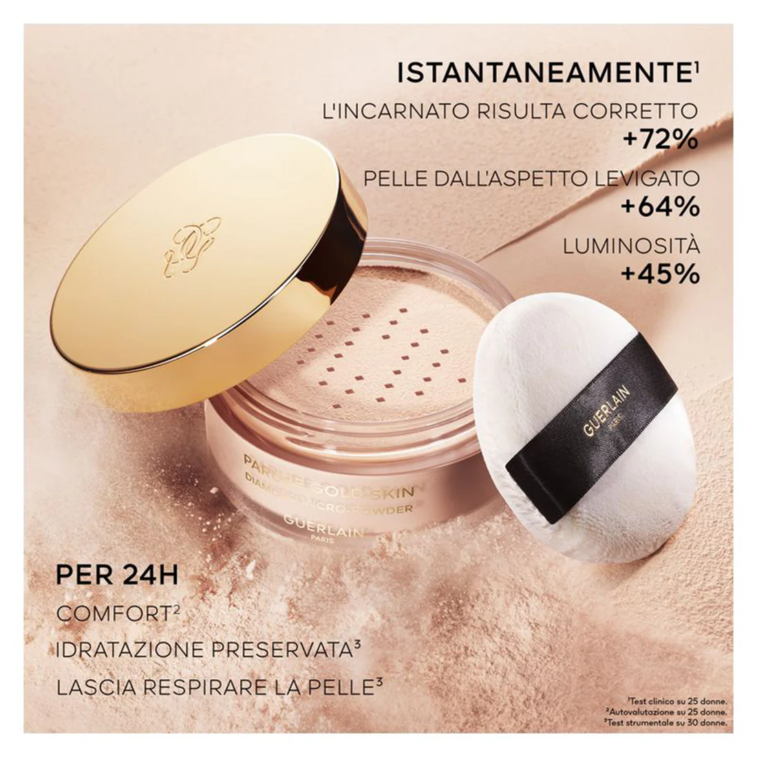 Parure Gold Skin Diamond Micro Poudre Libre Cipria in Polvere - Image 14