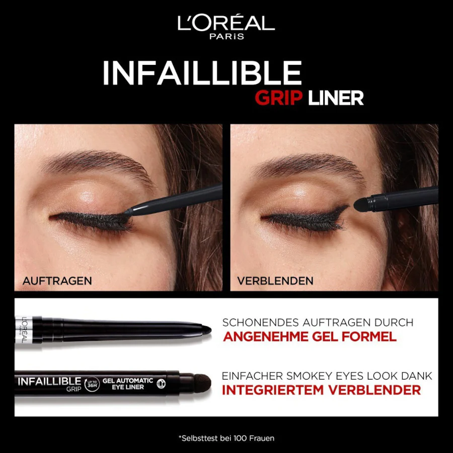Infallible Grip Gel Automatic Liner Eyeliner Lunga Durata - Image 43