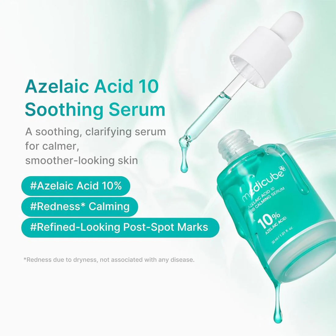 Azelaic Acid 10 BB Soothing Serum Siero Lenitivo Sebo-Regolatore per Pelle Sensibile e Impura - Image 2
