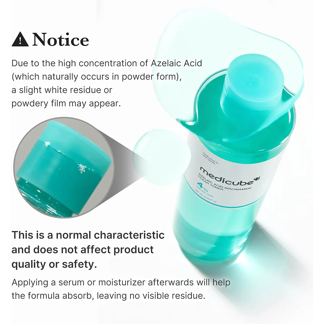 Azelaic Acid Niacinamide Clear Toner Tonico purificante all'acido azelaico e niacinamide - Image 3