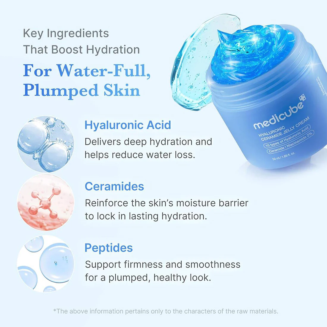 Hyaluronic Ceramide Jelly Cream Crema Gel Idratante all'Acido Ialuronico - Image 3