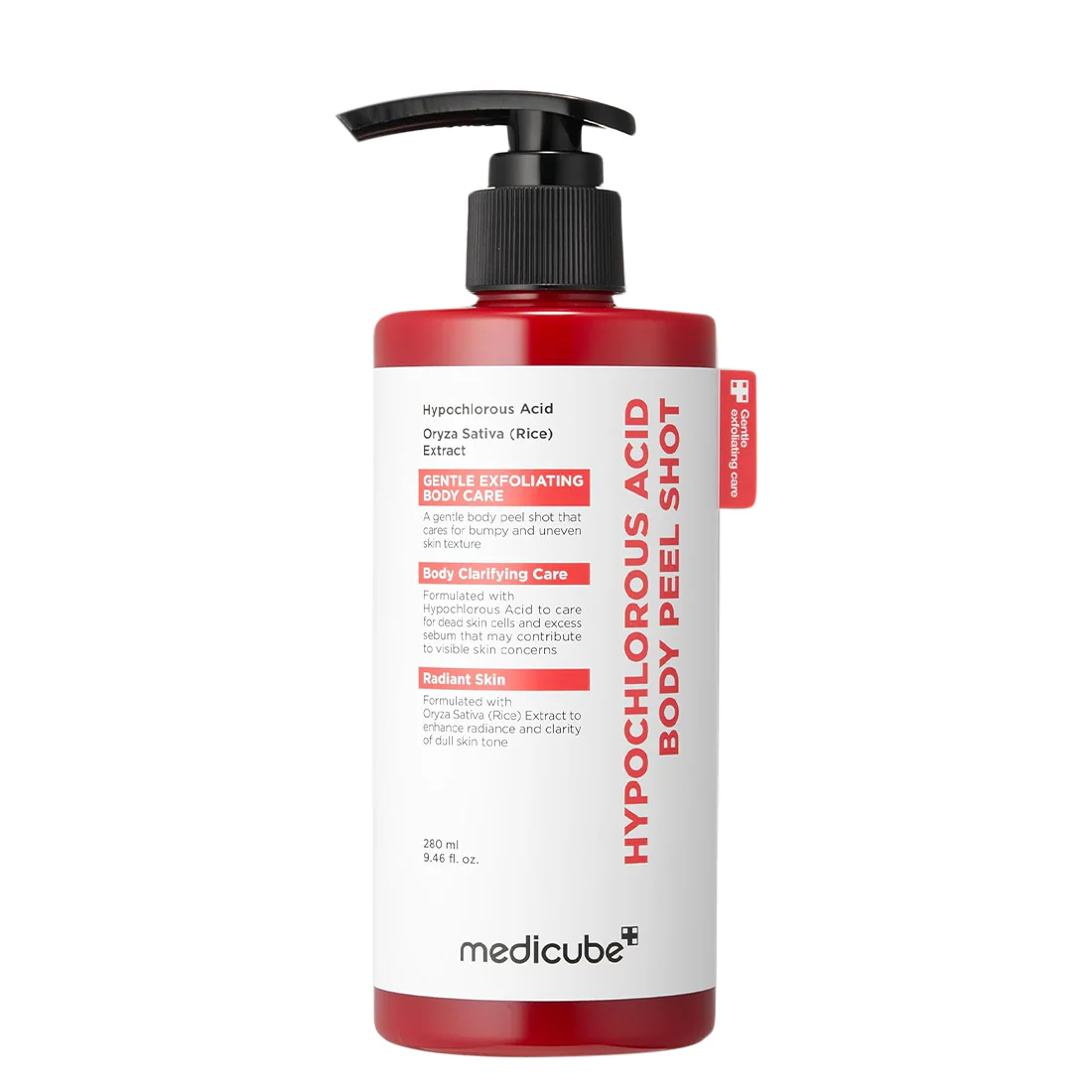 Hypochlorous Acid Body Peel Shot Esfoliante Corpo Anti-Acne e Purificante