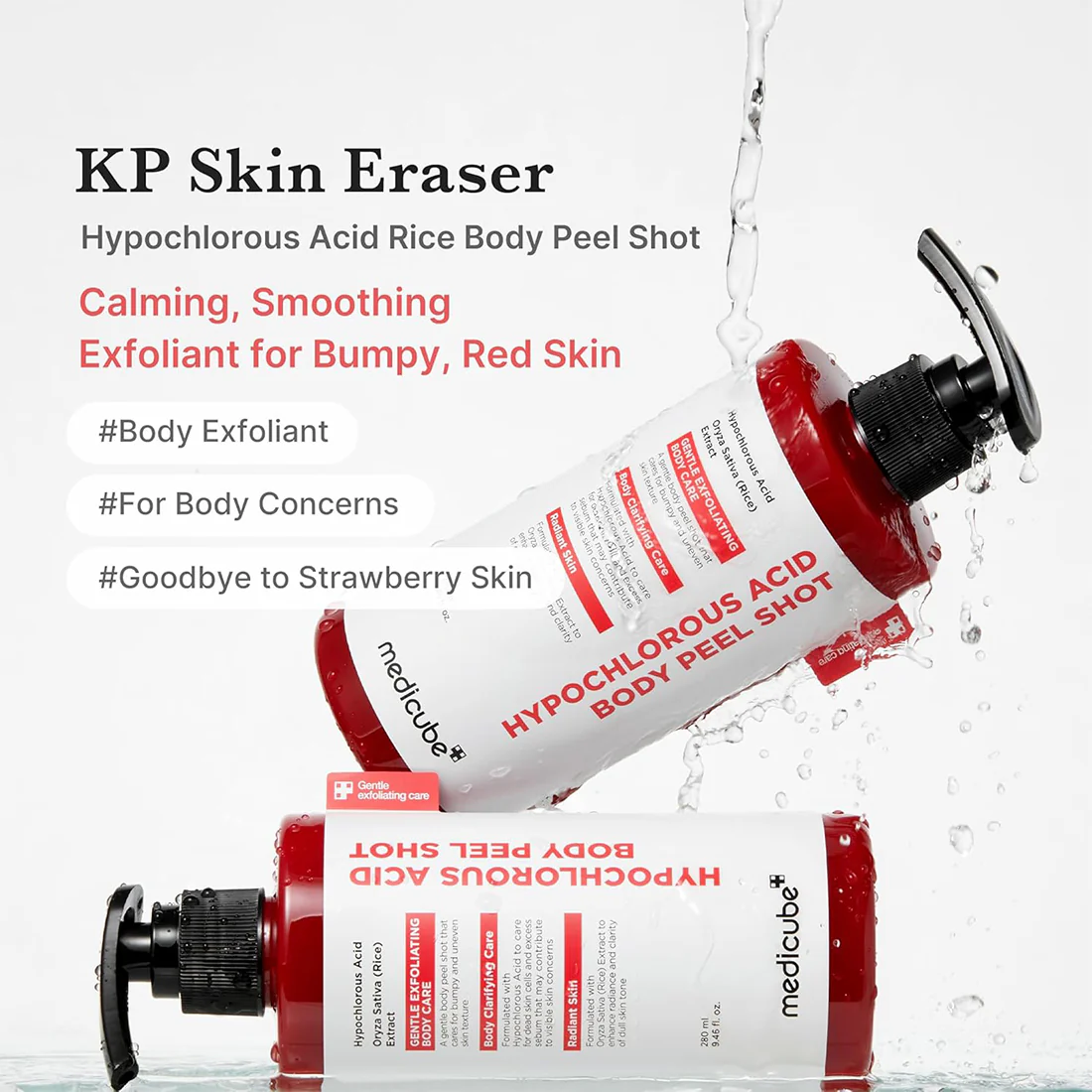 Hypochlorous Acid Body Peel Shot Esfoliante Corpo Anti-Acne e Purificante - Image 2