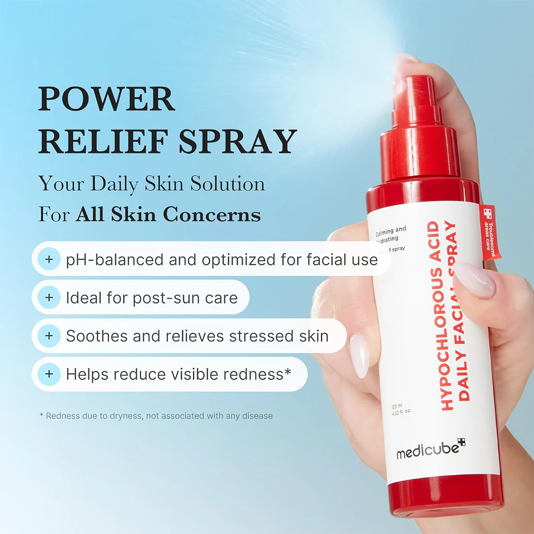 Hypochlorous Daily Facial Spray Spray Viso Lenitivo e Purificante Quotidiano - Image 3
