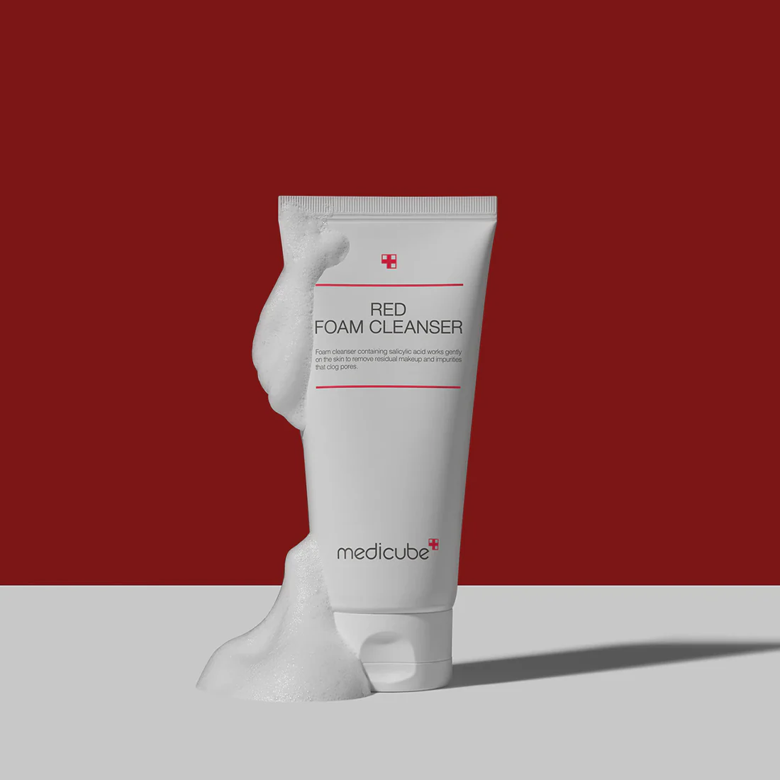 Red Foam Cleanser Detergente Viso Schiumogeno Purificante - Image 2
