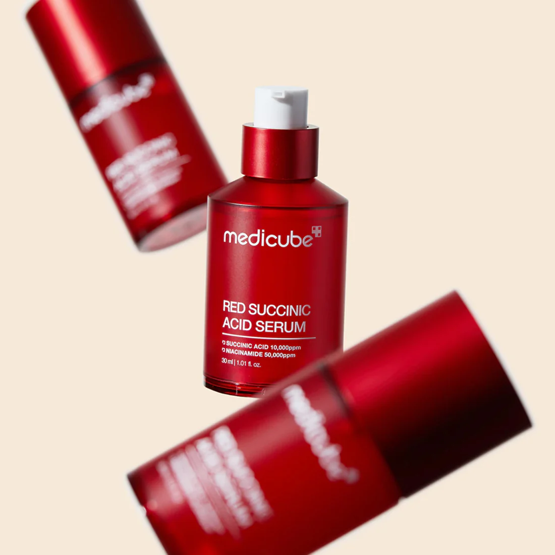 Red Succinic Acid Clarifyg Serum Siero Viso Lenitivo e Illuminante - Image 3