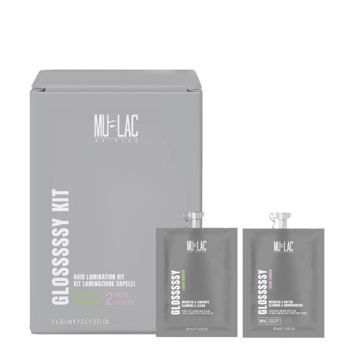 Glosssssy Kit Laminazione Capelli