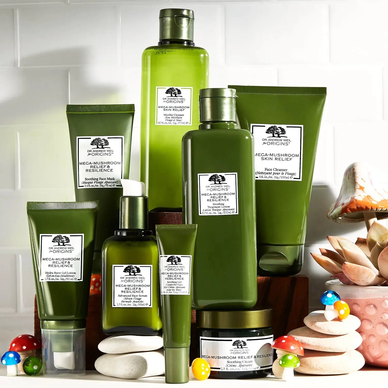 Mega-Mushroom Relief e Resilience Soothing Cream Crema Viso Lenitiva - Image 6