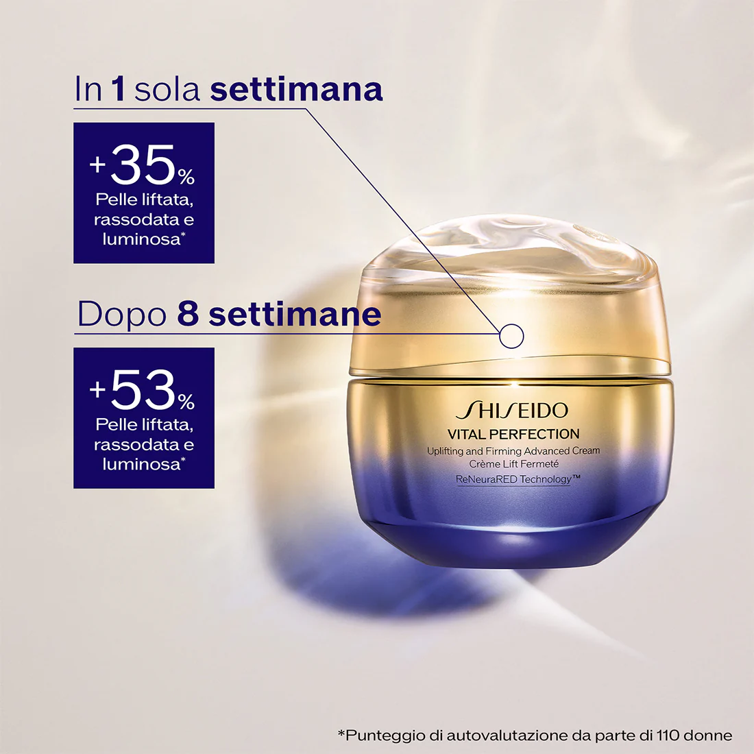 Shiseido Vital Perfection Uplifting and Firming Advanced Cream Crema da giorno Antietà - Image 7