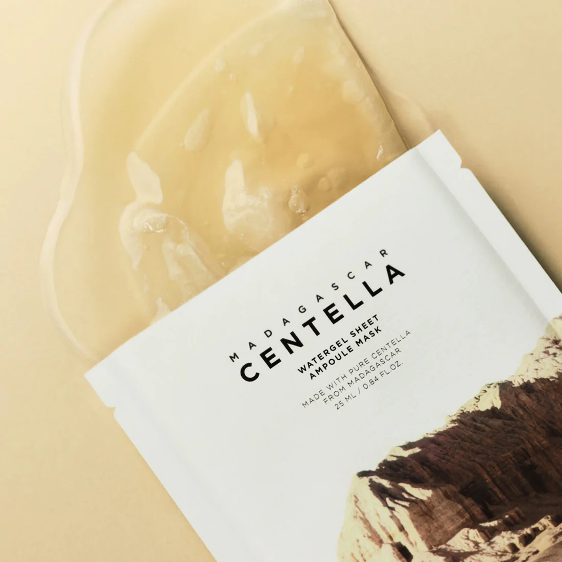 Madagascar Centella Watergel Sheet Ampoule Mask Maschera Viso Idratante e Lenitiva in Hydrogel - Image 4